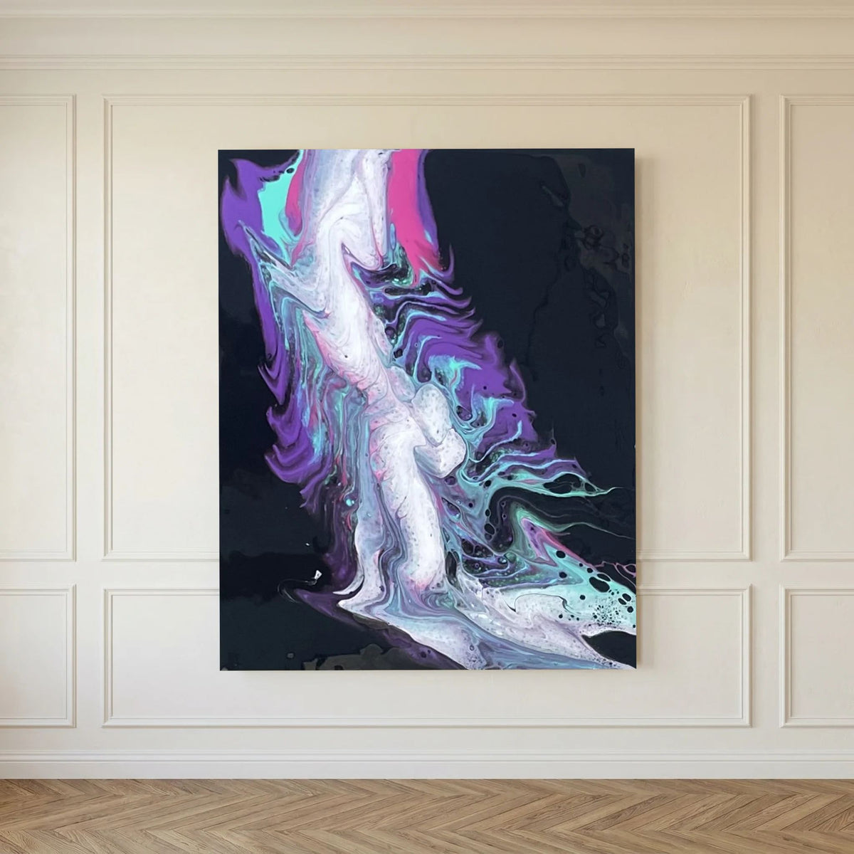 Violet Turquoise Flow  