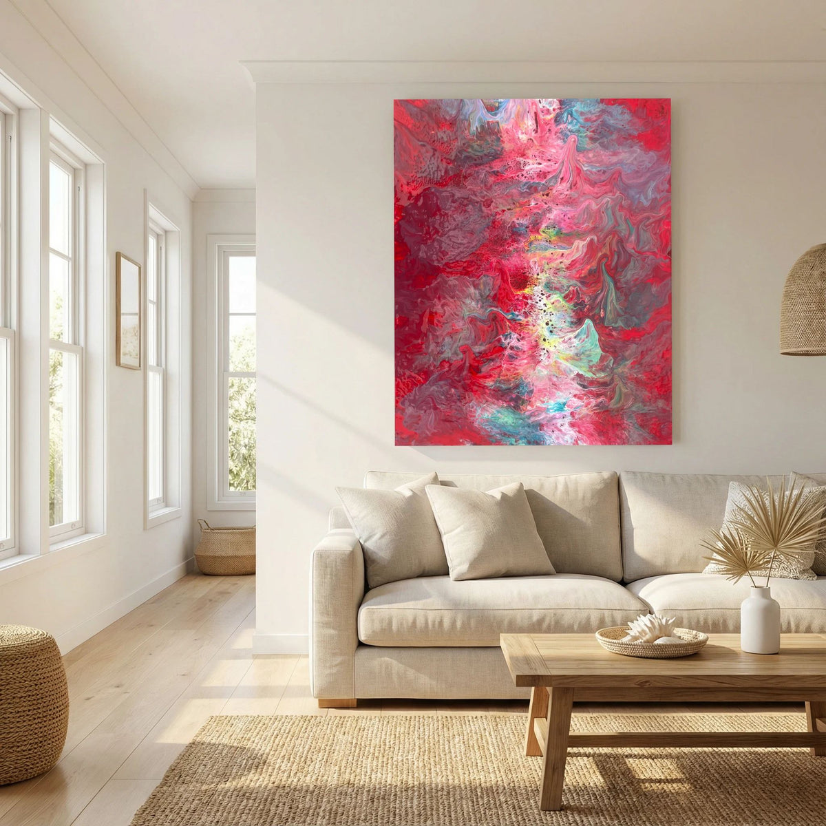 Crimson Cascade